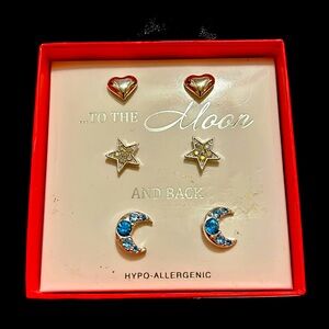 Set of Three unbranded Earrings